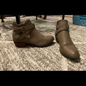 Just fab ankle booties, size 8